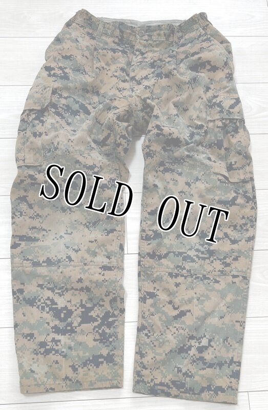 画像1: 海兵隊実物 USMC　ウッドマーパットパンツ　MEDIUM-X SHORT (1)