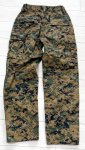 画像2: 海兵隊実物 USMC　ウッドマーパットパンツ　SMALL-SHORT (2)