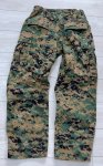 画像2: 海兵隊実物 USMC　ウッドマーパットパンツ　SMALL-X SHORT (2)
