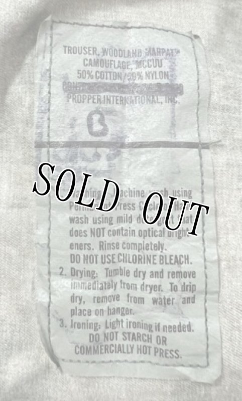 画像5: 海兵隊実物 USMC　ウッドマーパットパンツ　SMALL-X SHORT (5)
