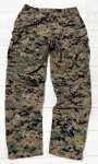 画像3: 海兵隊実物 USMC　ウッドマーパットパンツ　LARGE-REGULAR (3)