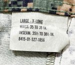 画像3: 海兵隊実物 USMC　ウッドマーパットパンツ　LARGE-X LONG (3)