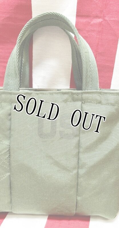 画像2: 米軍実物 USED生地 リメイクミニバッグ リバーシブル (2)