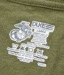 画像2: 米軍実物　USMC DUKE　コットン半袖Tシャツ　LARGE (2)