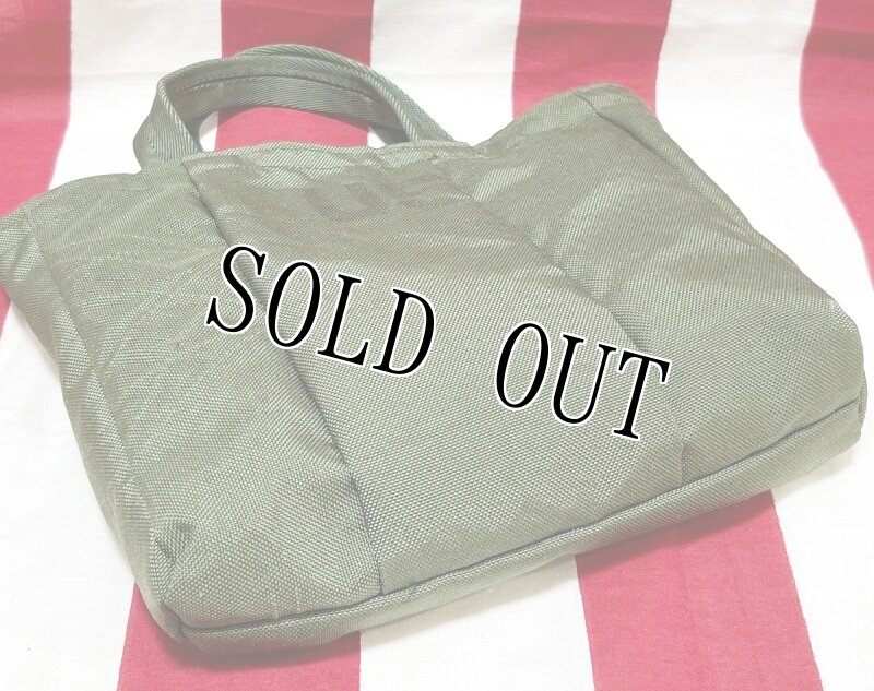 画像4: 米軍実物 USED生地 リメイクミニバッグ リバーシブル (4)