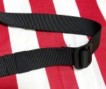 画像3: 米軍実物　BDU　ベルト　BLACK　117cm (3)