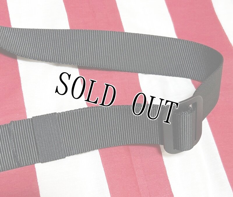 画像3: 米軍実物　BDU　ベルト　BLACK　117cm (3)