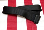 画像1: 米軍実物　BDU　ベルト　BLACK　117cm (1)