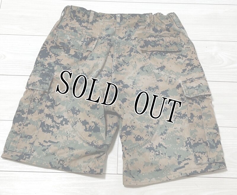 画像2: 海兵隊実物 USMC ウッドランドマーパットハーフパンツ　MEDIUM (2)