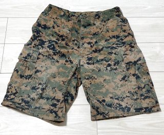 米軍本物海兵隊マーパット迷彩ショートパンツ ウッドランド・デザート・ピクセル迷彩パンツ