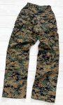 画像2: 海兵隊実物 USMC　ウッドマーパットパンツ　X SMALL-SHORT (2)