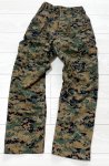 画像1: 海兵隊実物 USMC　ウッドマーパットパンツ　X SMALL-SHORT (1)