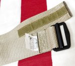 画像3: 米軍実物　USMC BDUベルト　TAN　LARGE　113cm (3)