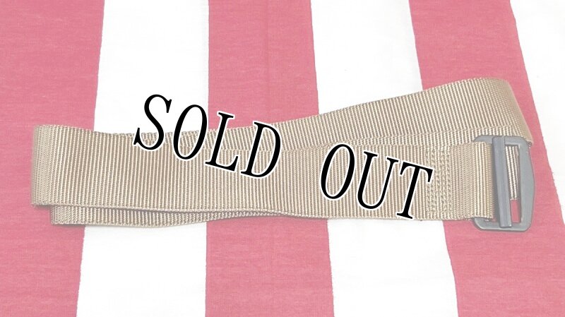 画像1: 米軍実物　BDUベルト　ブラウン　110cm (1)