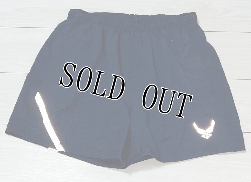 画像2: 米軍実物　新型 USAF AIR FORCE　トレーニングショートパンツ　LL-LONG (2)