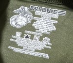画像2: 米軍実物 USMC　DRI-DUKE　OD Tシャツ　LARGE (2)