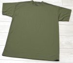 画像1: 米軍実物 USMC　DRI-DUKE　OD Tシャツ　LARGE (1)