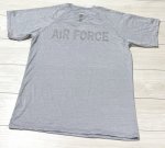 画像2: 米軍実物 US AIR FORCE　トレーニングTシャツ　LARGE (2)
