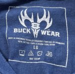 画像5: 米軍放出品　BUCK WEAR　Tシャツ　LARGE (5)