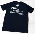 画像3: 米軍実物　US MARINES　オフィシャルTシャツ　LARGE (3)