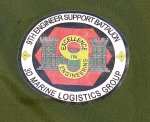 画像2: 米軍実物 USMC 9TH ENGINEER SUPPORT BATTALION Tシャツ MEDIUM (2)