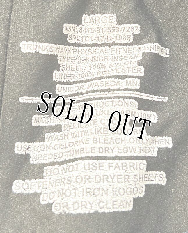 画像4: 米軍実物　US NAVY　トレーニングハーフパンツ 　LARGE (4)