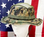 画像1: 米軍実物 ウッドランド マーパット ギリーハット　 (1)