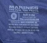 画像4: 米軍実物 US MARINES　オフィシャルTシャツ　MEDIUM (4)