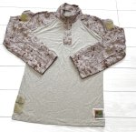 画像1: 米軍実物　FROG　デザートマーパットコンバットシャツ　M-R (1)