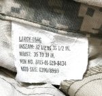 画像5: 米軍実物 US ARMY ACU　パンツ　LARGE-LONG (5)