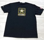 画像4: 米軍放出品　US ARMY　Tシャツ　LARGE (4)