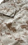 画像5: 米軍実物 USMC デザートマーパットハーフパンツ　MEDIUM (5)
