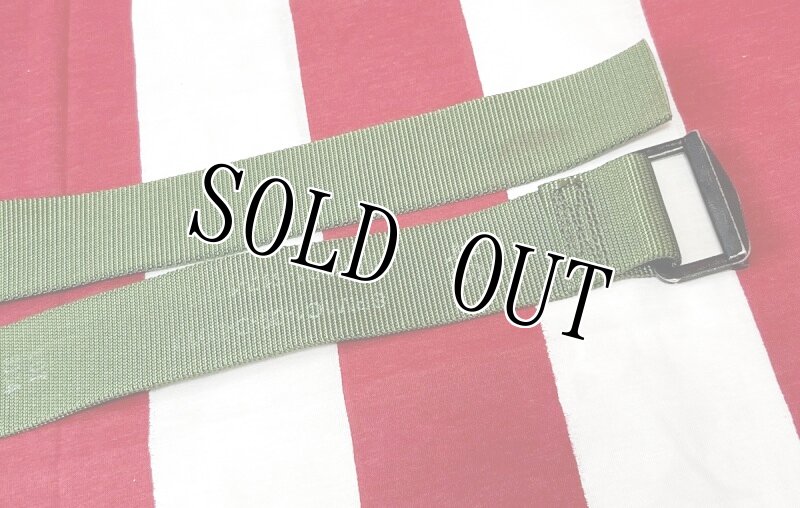 画像2: 米軍実物　BDU　ベルト　OD　108cm　 (2)