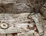 画像6: 米軍実物 USMC デザートマーパットハーフパンツ　MEDIUM (6)