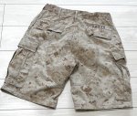 画像4: 米軍実物 USMC デザートマーパットハーフパンツ　MEDIUM (4)