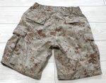 画像3: 米軍実物 USMC デザートマーパットハーフパンツ　MEDIUM (3)