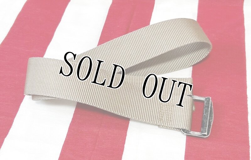 画像1: 米軍実物　BDU　ベルト　TAN　93cm (1)