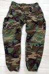画像1: 米軍実物,ウッドランドカモ　迷彩パンツ　LARGE-LONG (1)
