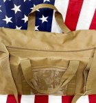 画像2: 米海兵隊放出品 Mercury Tactical Gear コヨーテ ボストンバッグ (2)