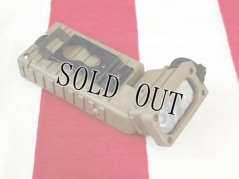 画像1: 米軍実物 L型ライト Streamlight Sidewinder 赤外線 (1)