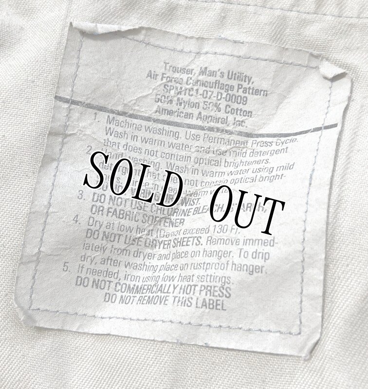 画像4: 米軍実物 USAF US AIR FORCE　ABUパンツ　36S (4)