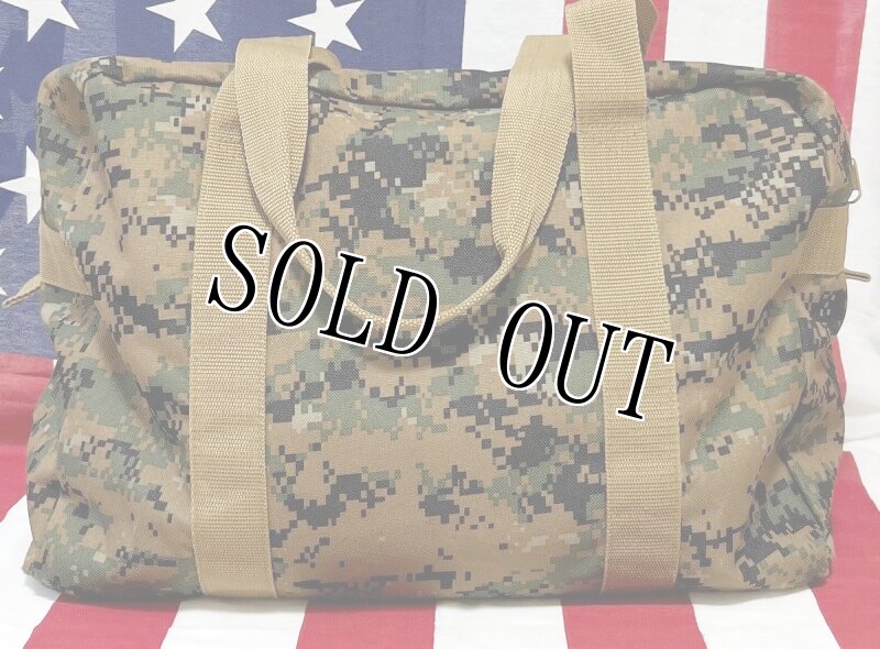 画像3: 米海兵隊放出品 Mercury ピクセル柄 CAMOボストンバッグ (3)