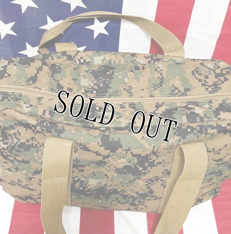 画像2: 米海兵隊放出品 Mercury ピクセル柄 CAMOボストンバッグ (2)