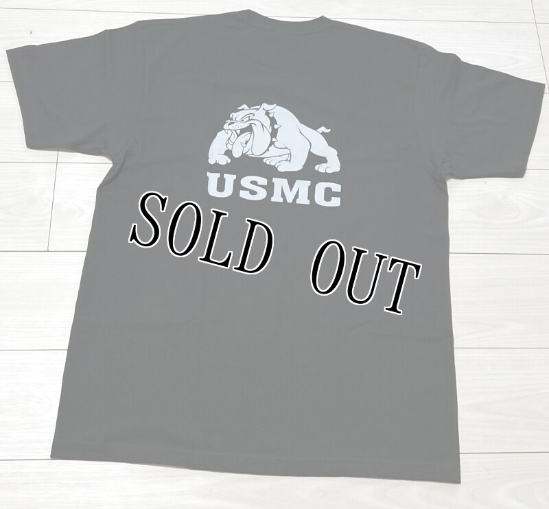 画像3: 米軍放出品　USMC　ブルドッグプリント　Tシャツ　X LARGE (3)