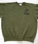 画像2: 米軍実物 USMC　スウェット　トレーナー　MEDIUM (2)