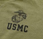 画像3: 米軍実物 USMC　スウェット　トレーナー　MEDIUM (3)