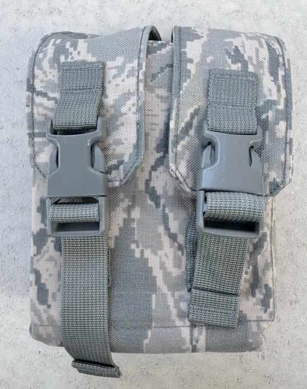 画像1: 米軍実物 GCS製 USAF 200 Round SAW POUCH  ABU ポーチ (1)