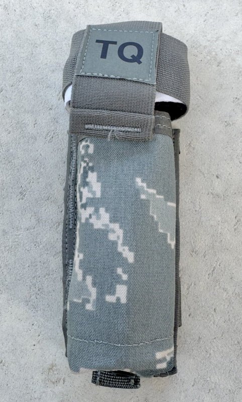 画像10: 米軍実物 ターニケットキャリア C-A-T 止血帯/ポーチABU (10)