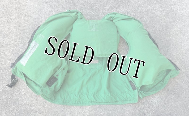 画像23: 米軍放出品,LIFE RESERVER VEST  グリーン　L (23)