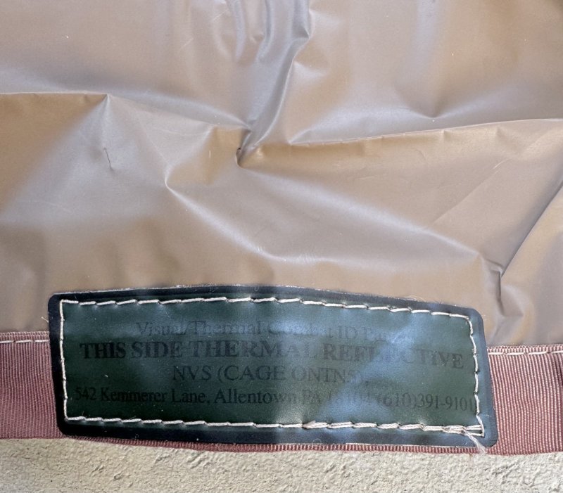 画像4: 米軍実物  TIP-15 サーマル アイデンティフィケーション  個人識別 パネル (4)